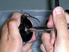 Remove the rotor nut