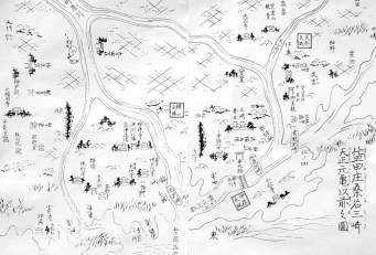 中世の桑名古地図