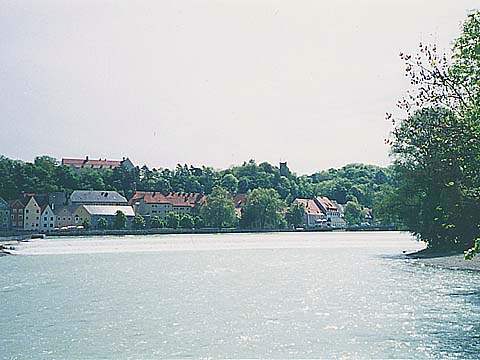 清流レヒ川(画像)-ランツベルク(Landsberg) 海外旅行紀行・戯言日記 楽天ブログ