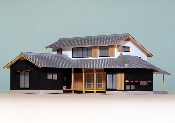 建築模型製作【NANNOCRAFT】和風住宅3