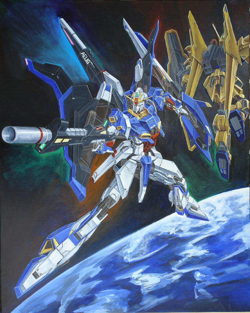 Msz 006 Z Gundam Believing Sign Of Z